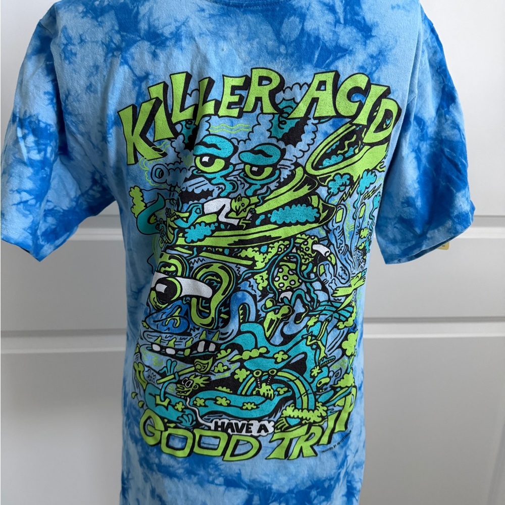 Killer Acid Tie Dye Size Small Hippie Festival